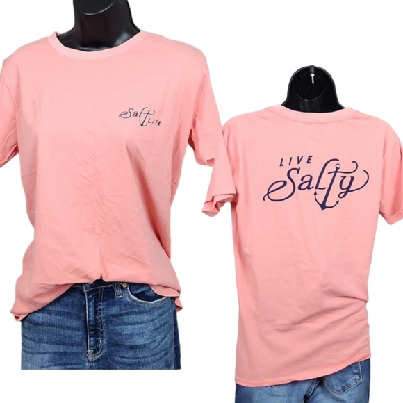 Salt Life Tops - Salt Life Live Salty Tee
